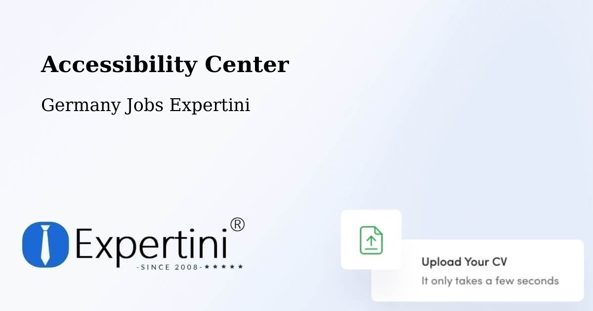 Accessibility Statement – Harsewinkel - Germany Jobs Expertini
