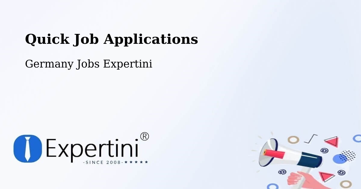 Quick Apply Feature – Harsewinkel - Germany Jobs Expertini