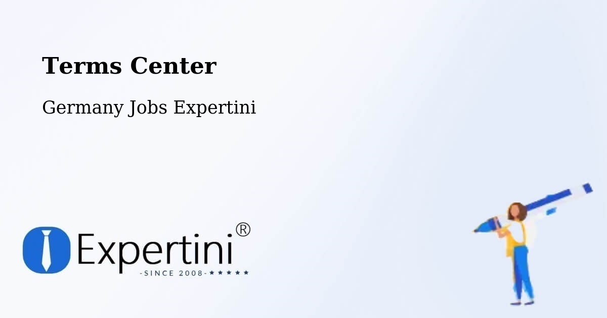 Terms of Service – Harsewinkel - Germany Jobs Expertini